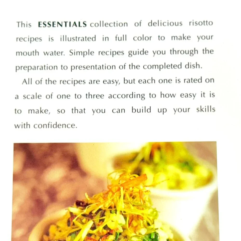 Risotto Cookbook: The Essentials Collection (2002)